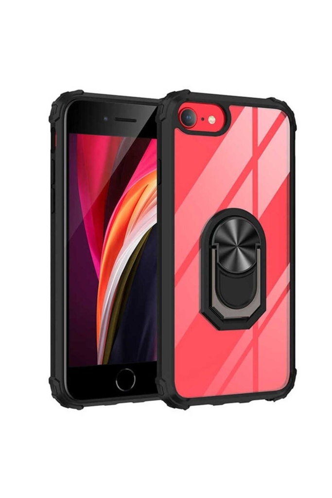 [RNZ-TA37860] Apple iPhone 8 Uyumlu Kılıf Zore Mola Kapak (Siyah)