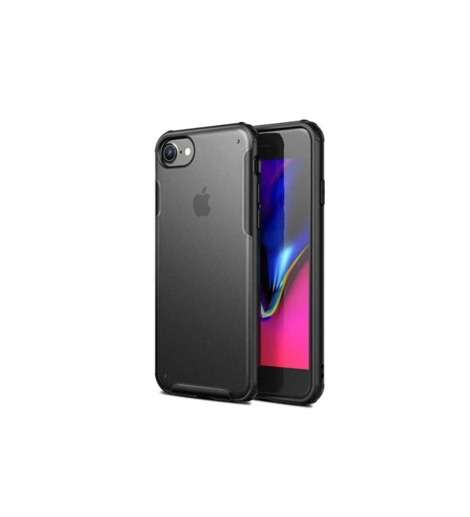 [RNZ-TA36988] Apple iPhone SE 2020 Uyumlu Kılıf Zore Volks Kapak (Siyah)