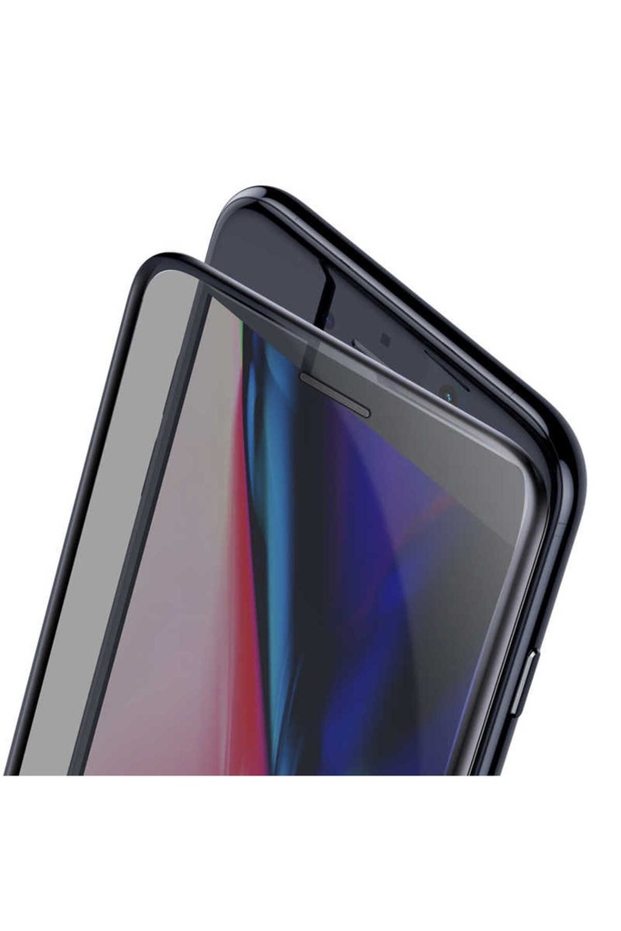 Apple iPhone SE 2020 Uyumlu Zore Anti-Dust Privacy Temperli Ekran Koruyucu