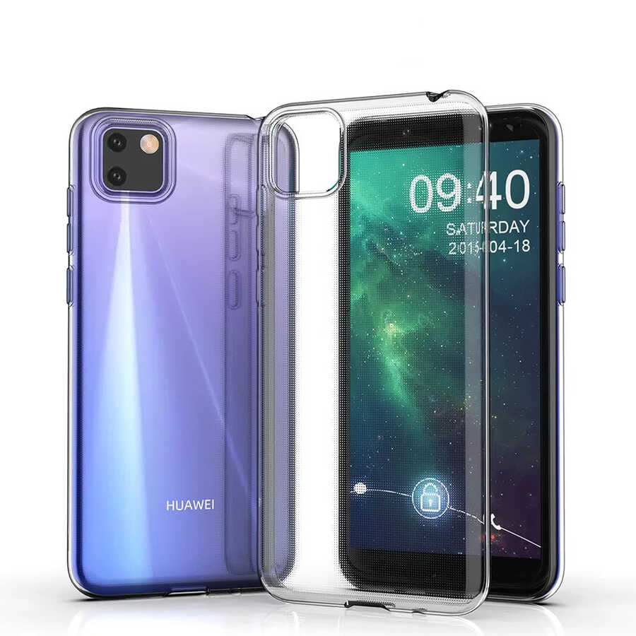 Huawei Y5P Uyumlu Kılıf Zore Süper Silikon Kapak