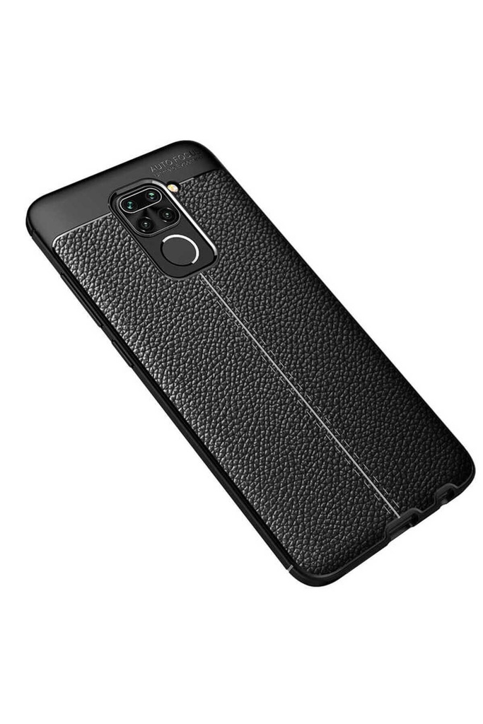 [RNZ-TA39439] Xiaomi Redmi Note 9 Uyumlu Kılıf Zore Niss Silikon Kapak (Siyah)