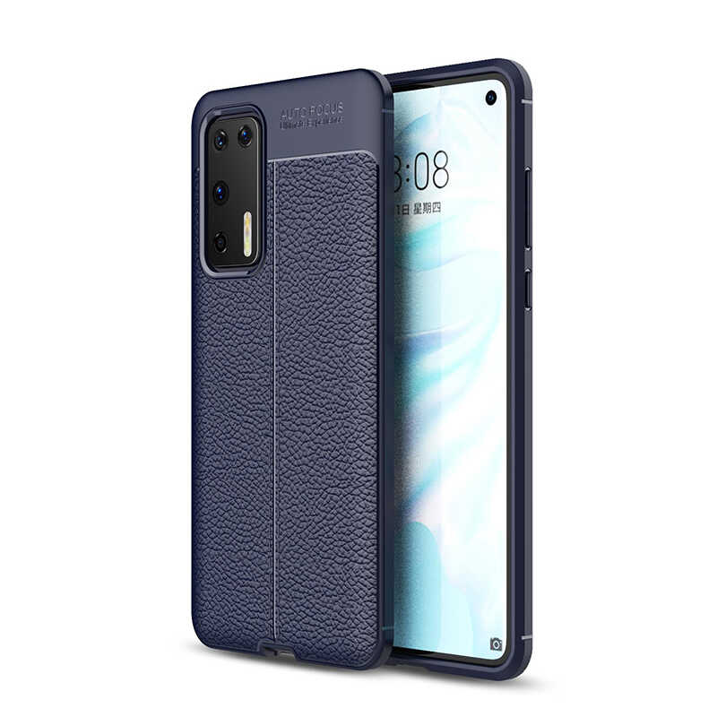 Huawei P40 Uyumlu Kılıf Zore Niss Silikon Kapak