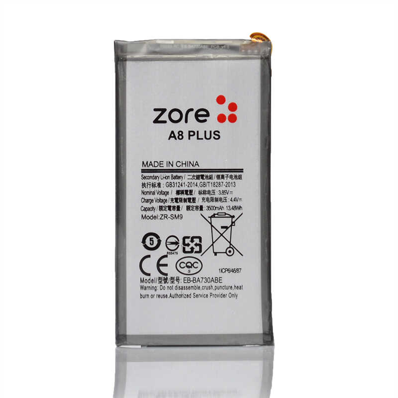 Samsung Galaxy A8 Plus 2018 Uyumlu Zore Tam Orjinal Batarya