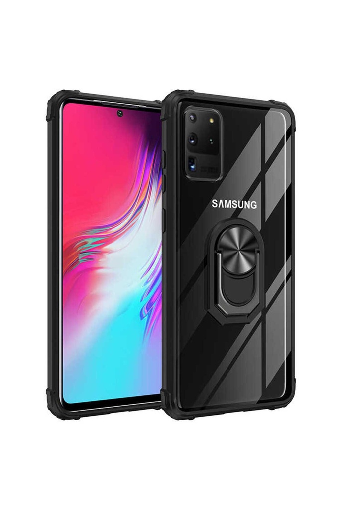 [RNZ-TA37904] Samsung Galaxy S20 Ultra Uyumlu Kılıf Zore Mola Kapak (Siyah)