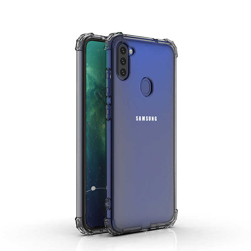 Samsung Galaxy M11 Uyumlu Kılıf Zore Nitro Anti Shock Silikon