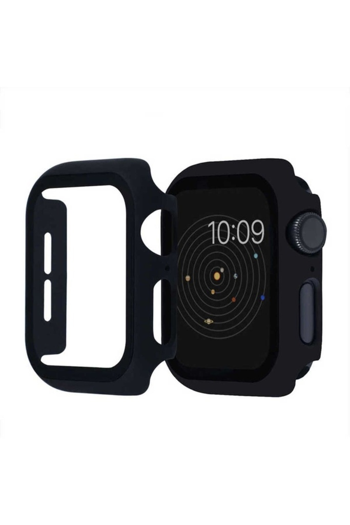 [RNZ-TA40245] Apple Watch 44mm Uyumlu Zore Watch Gard 01 Ekran Koruyucu (Siyah)