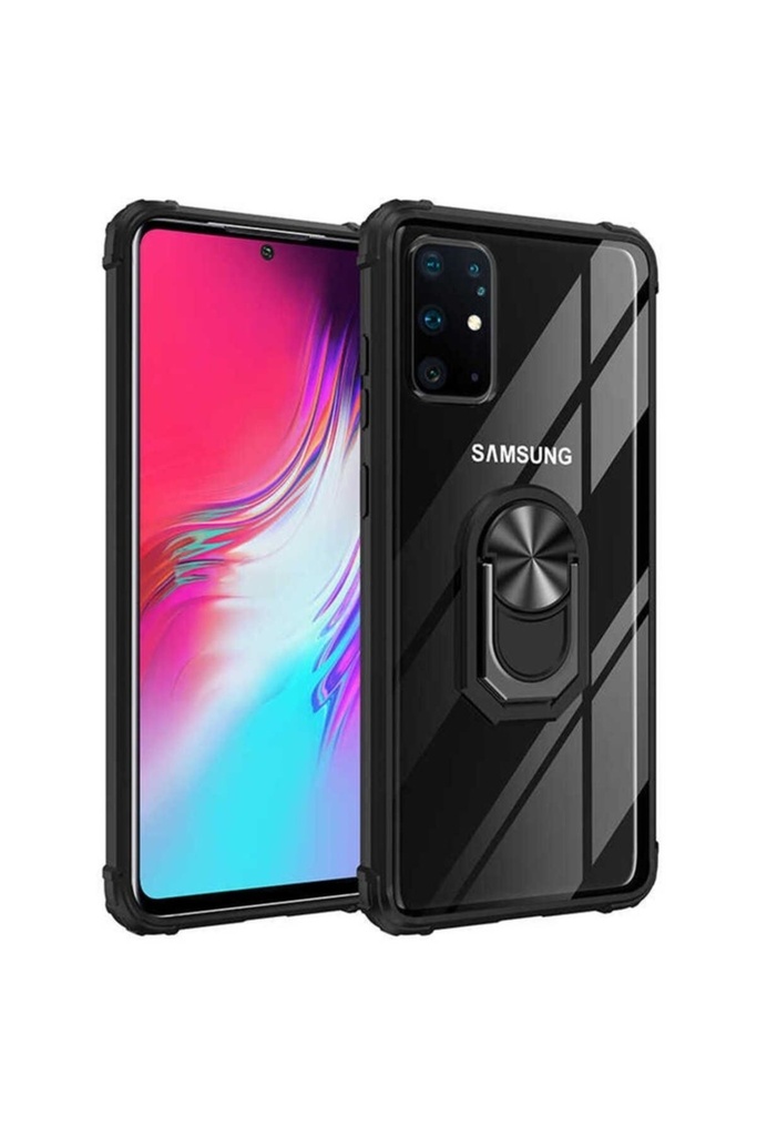 [RNZ-TA37912] Samsung Galaxy S20 Plus Uyumlu Kılıf Zore Mola Kapak (Siyah)