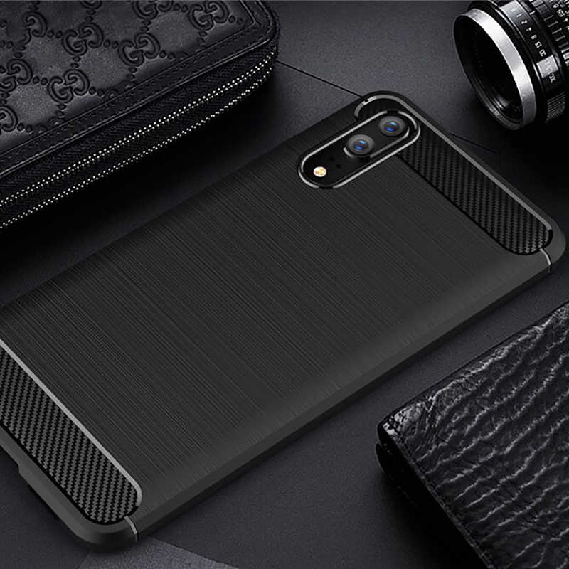 [RNZ-TA2382] Huawei P20 Uyumlu Kılıf Zore Room Silikon Kapak (Siyah)