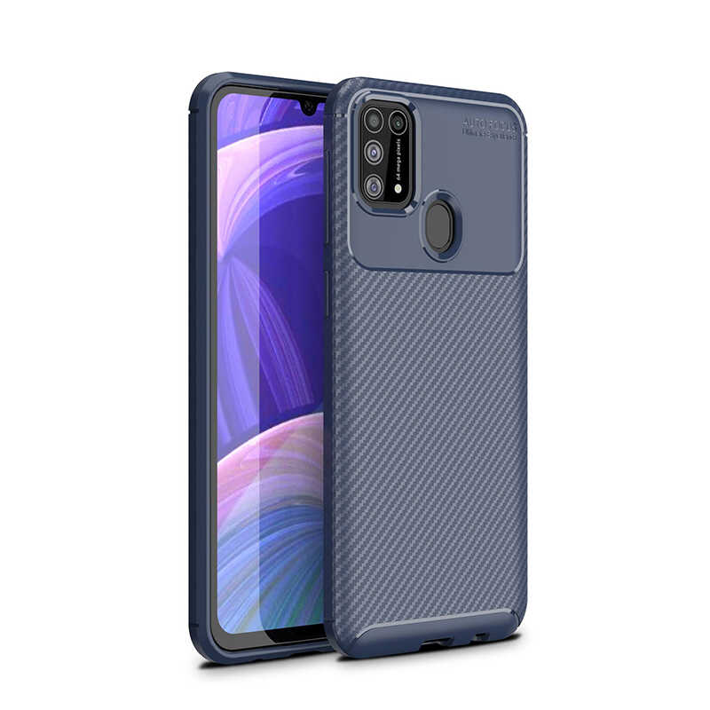Samsung Galaxy M31 Uyumlu Kılıf Zore Negro Silikon Kapak