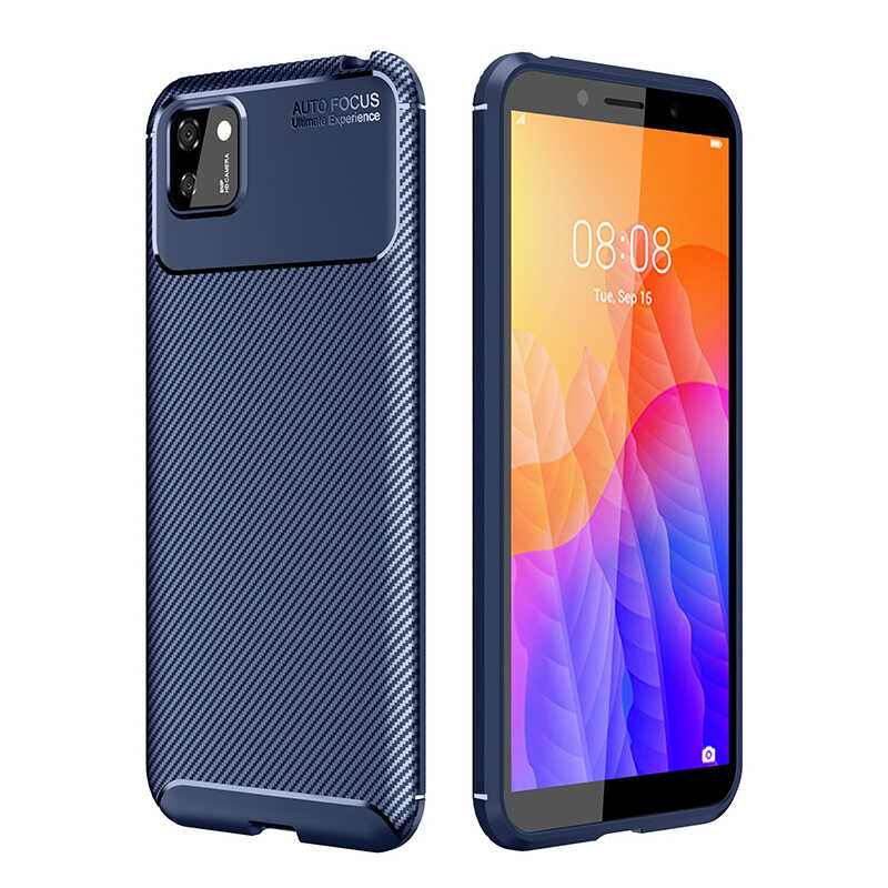 Huawei Y5P Uyumlu Kılıf Zore Negro Silikon Kapak