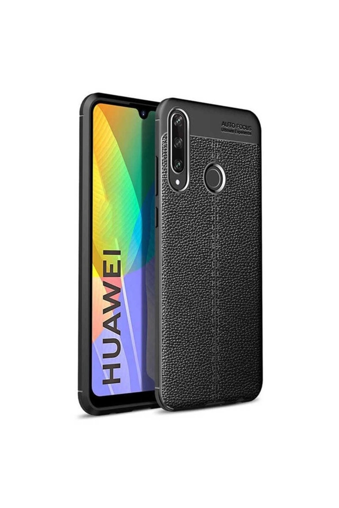[RNZ-TA38524] Huawei P40 Lite E Uyumlu Kılıf Zore Niss Silikon Kapak (Siyah)