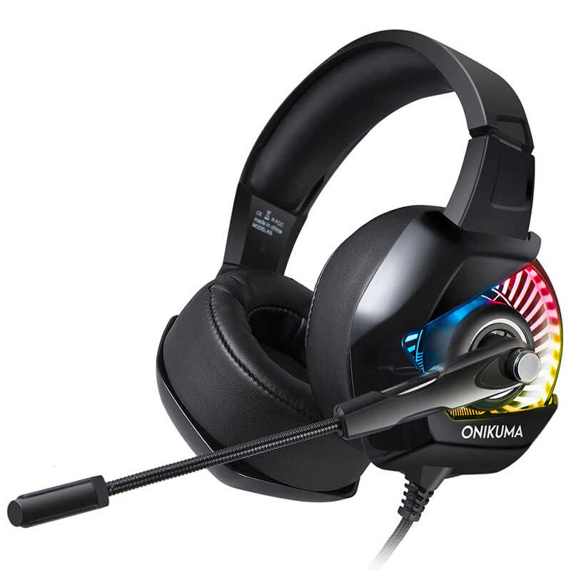 [RNZ-TA37587] Zore Onikuma K6 RGB Oyuncu Kulaklığı 3.5mm
