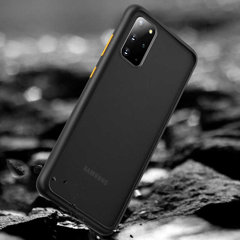 [RNZ-TA37560] Samsung Galaxy S20 Plus Uyumlu Kılıf Benks Magic Smooth Drop Resistance Kapak (Siyah)