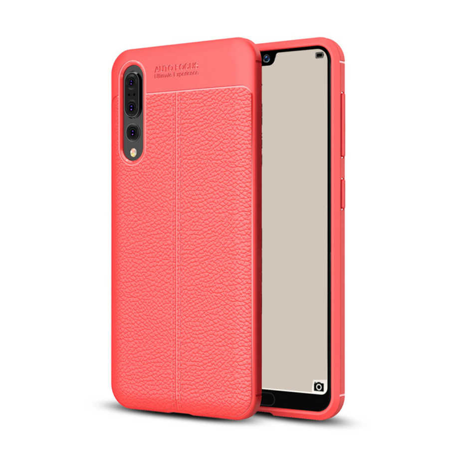 [RNZ-TA2405] Huawei P20 Pro Uyumlu Kılıf Zore Niss Silikon Kapak (Siyah)
