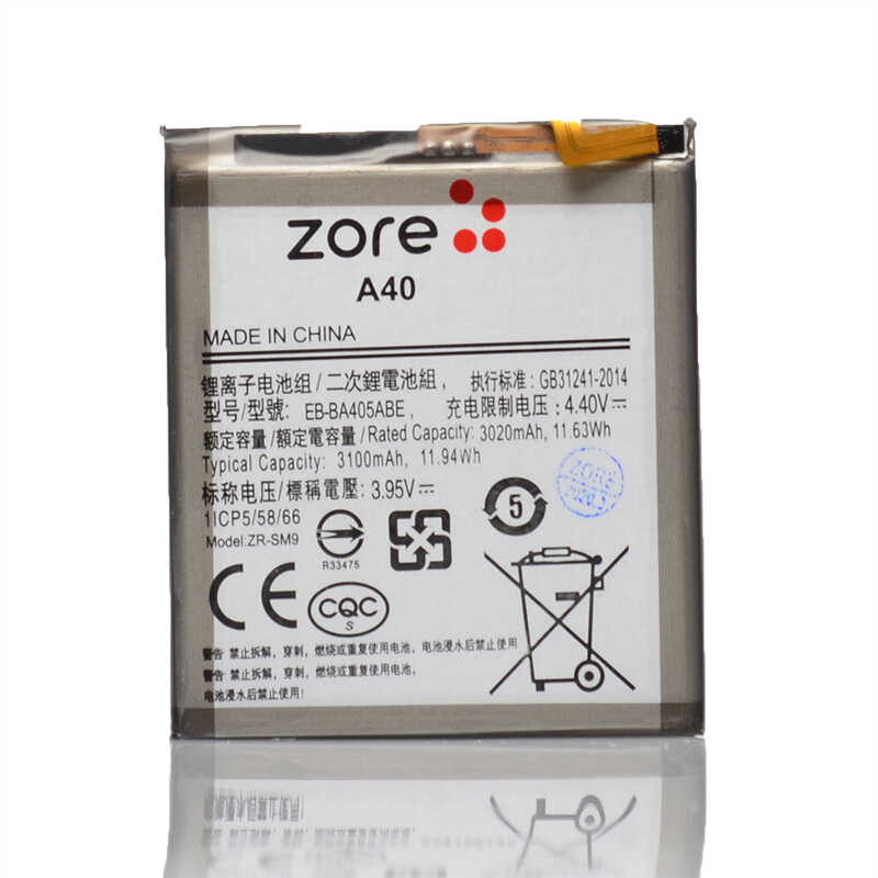 [RNZ-T12749] Samsung Galaxy A40 Uyumlu Zore Tam Orjinal Batarya