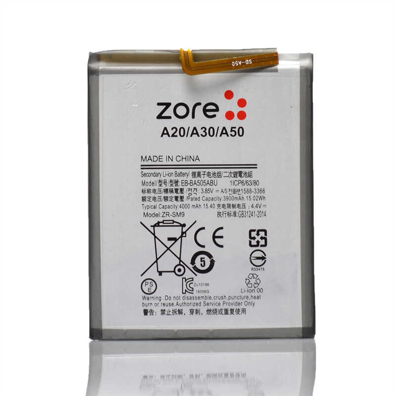 Samsung Galaxy A30 Uyumlu Zore Tam Orjinal Batarya