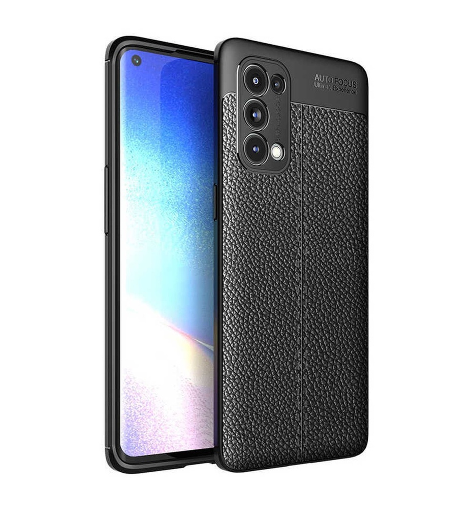 [RNZ-TA49682] Oppo Reno 5 Pro 5G Uyumlu Kılıf Zore Niss Silikon Kapak (Siyah)