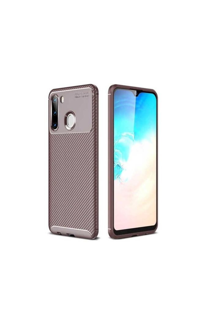 Samsung Galaxy A21 Uyumlu Kılıf Zore Negro Silikon Kapak