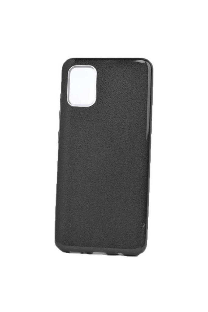 [RNZ-TA37520] Samsung Galaxy A71 Uyumlu Kılıf Zore Shining Silikon (Siyah)