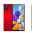 Samsung Galaxy A21S Uyumlu Zore Kenarları Kırılmaya Dayanıklı Cam Ekran Koruyucu