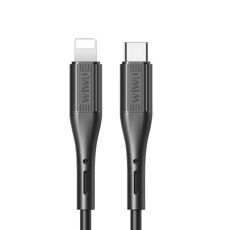 [RNZ-TA37574] Wiwu G70 Vivid Type-C To Lightning PD Kablo (Siyah)