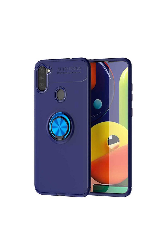 Samsung Galaxy M11 Uyumlu Kılıf Zore Ravel Silikon Kapak