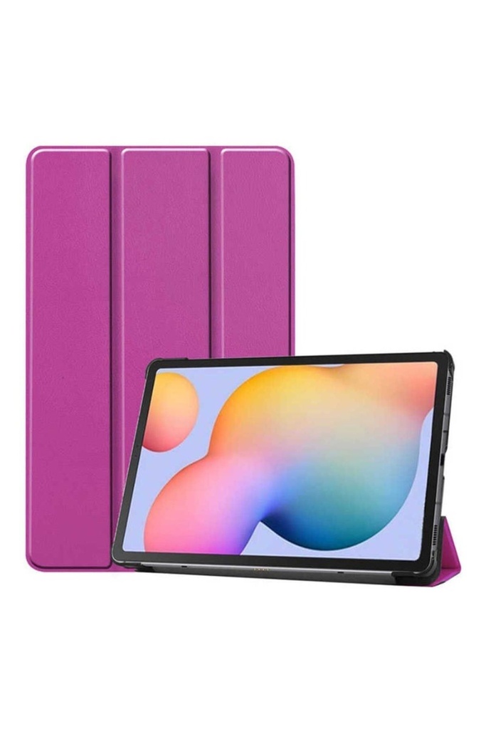 Samsung Galaxy Tab S6 Lite P610 Uyumlu Zore Smart Cover Standlı 1-1 Kılıf
