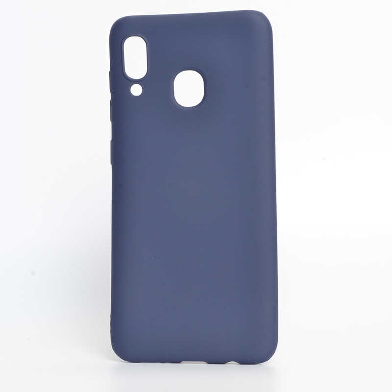 Samsung Galaxy A20 Uyumlu Kılıf Zore Premier Silikon Kapak