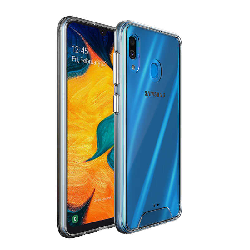 Samsung Galaxy A20 Uyumlu Kılıf Zore Gard Silikon
