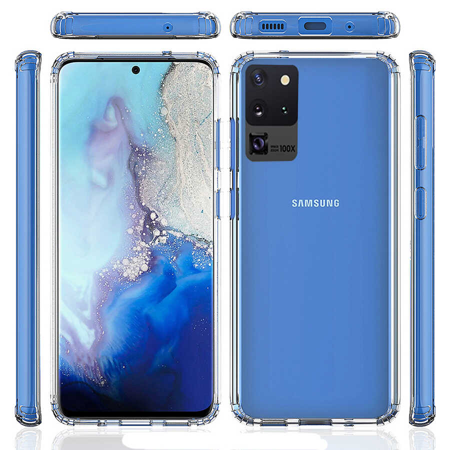 [RNZ-TA40283] Samsung Galaxy S20 Ultra Uyumlu Kılıf Benks ​​​​​​Magic Crystal Kapak