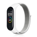 Xiaomi Mi Band 5 Uyumlu Kordon Hasır Örgü Cırt Cırtlı Terletmeyen Zore KRD-03 Kumaş Kayış