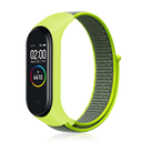 Xiaomi Mi Band 5 Uyumlu Kordon Hasır Örgü Cırt Cırtlı Terletmeyen Zore KRD-03 Kumaş Kayış
