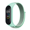 Xiaomi Mi Band 5 Uyumlu Kordon Hasır Örgü Cırt Cırtlı Terletmeyen Zore KRD-03 Kumaş Kayış