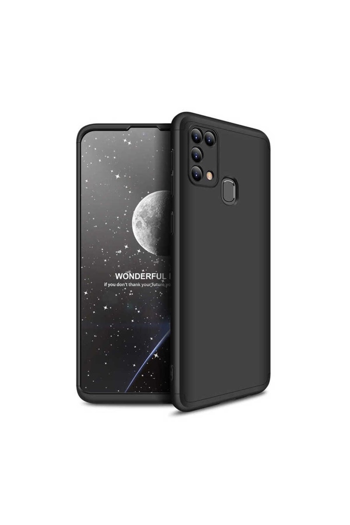 [RNZ-TA40114] Samsung Galaxy M31 Uyumlu Kılıf Zore Ays Kapak (Siyah)