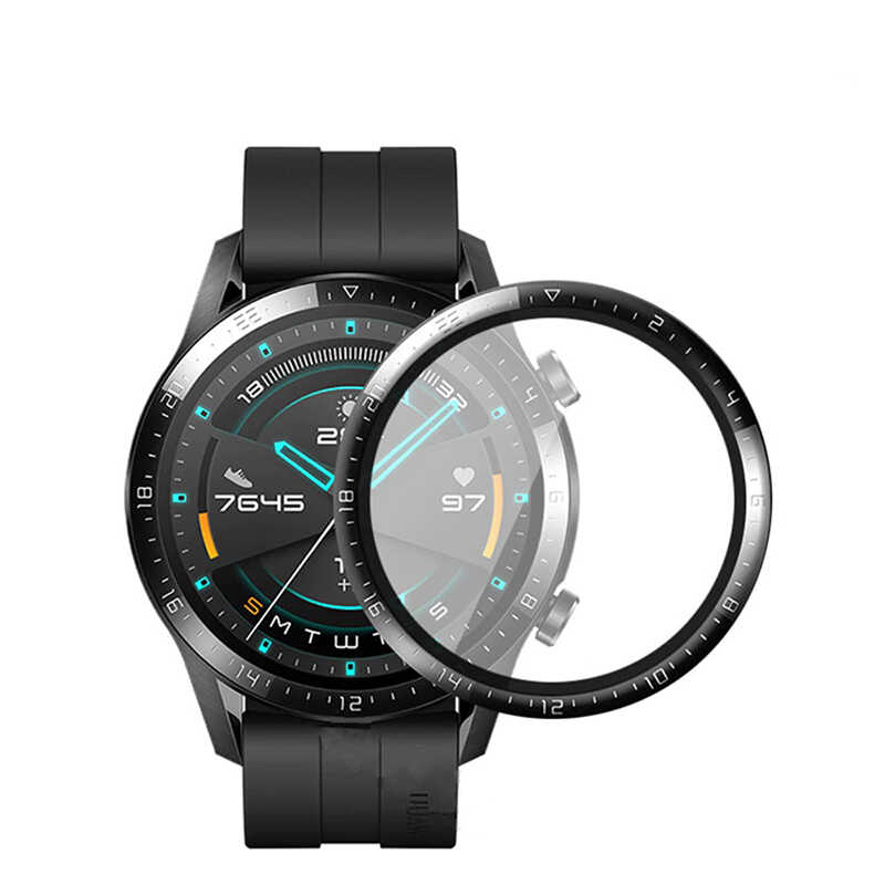 [RNZ-TA38001] Huawei GT2 46mm Uyumlu Zore PMMA Pet Saat Ekran Koruyucu