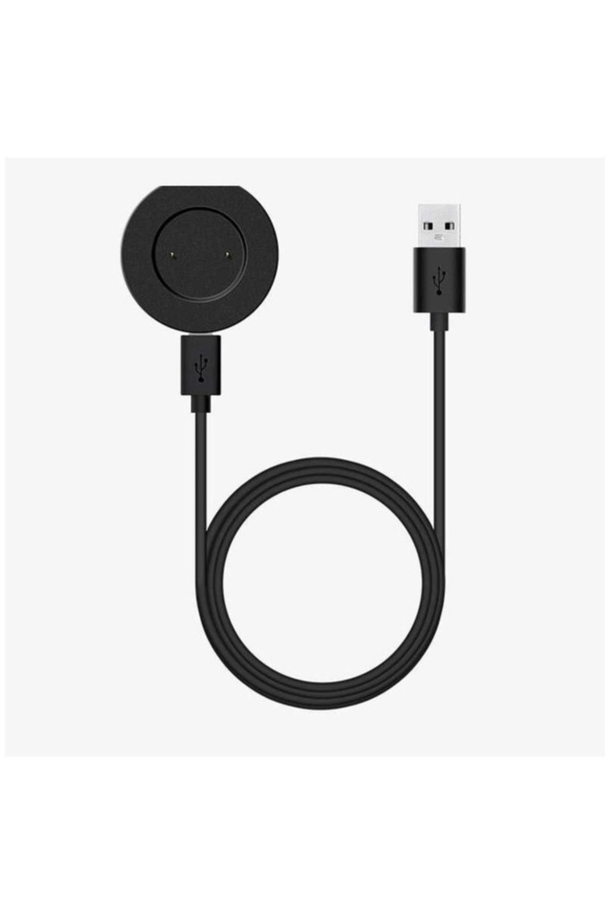 [RNZ-TA39535] Huawei GT2 46mm Uyumlu Zore Usb Şarj Kablosu (Siyah)