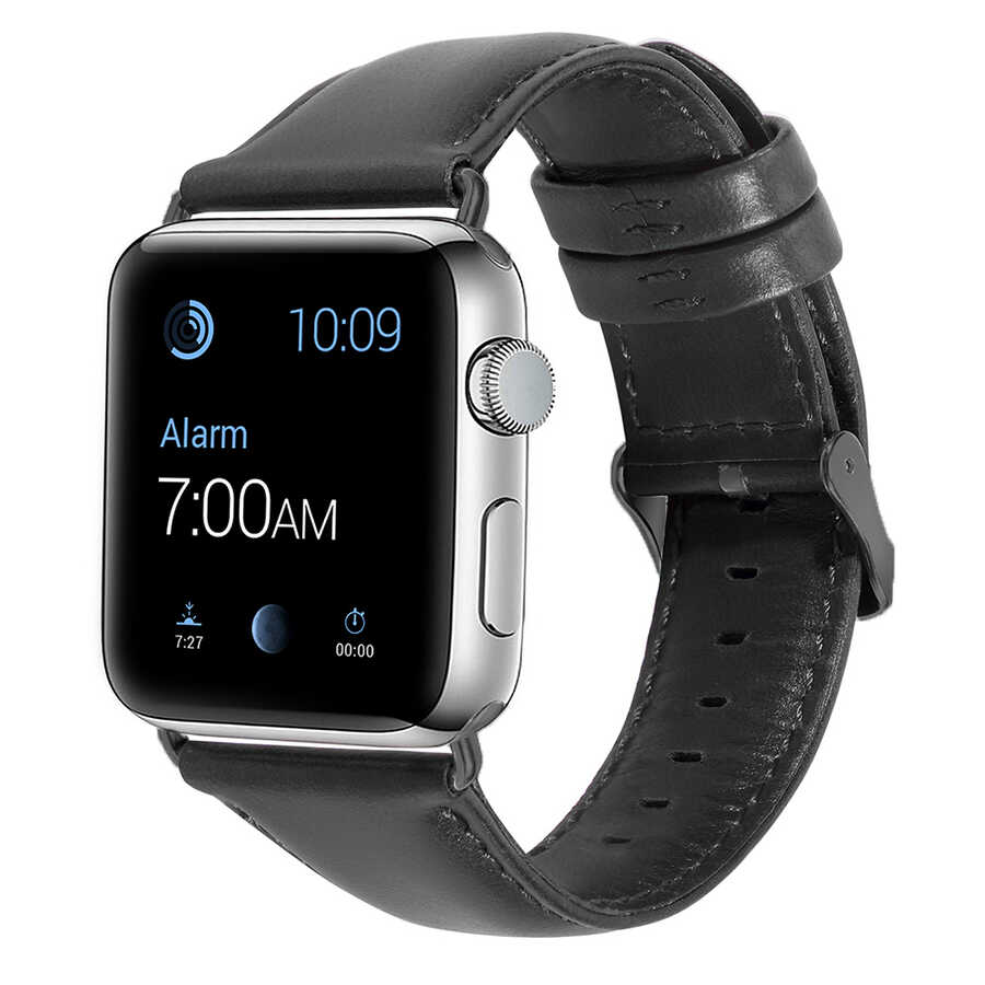 ​​​Apple Watch 42mm Uyumlu Luxury Leather Deri Kordon