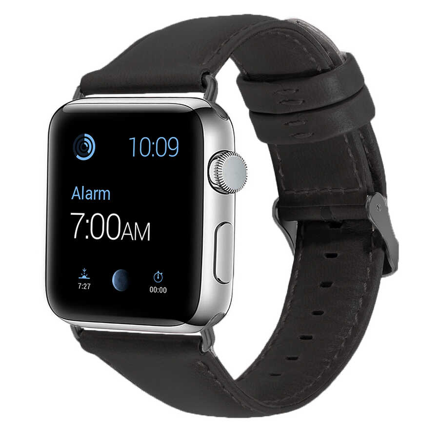 ​​​Apple Watch 42mm Uyumlu Luxury Leather Deri Kordon