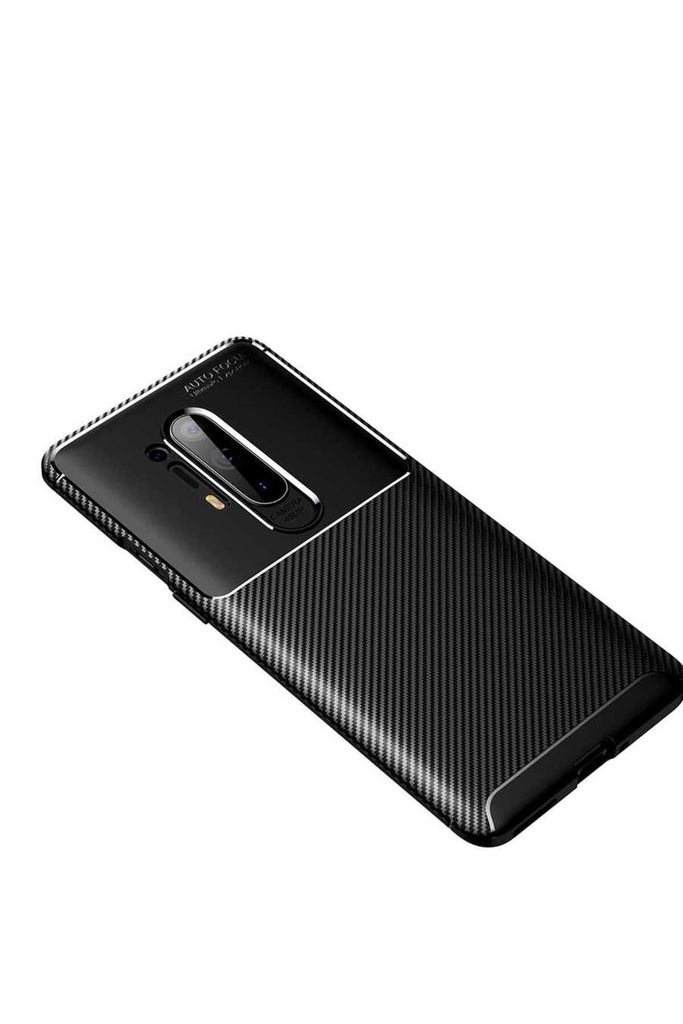 [RNZ-TA49686] OnePlus 8 Pro Uyumlu Kılıf Zore Negro Silikon Kapak (Siyah)