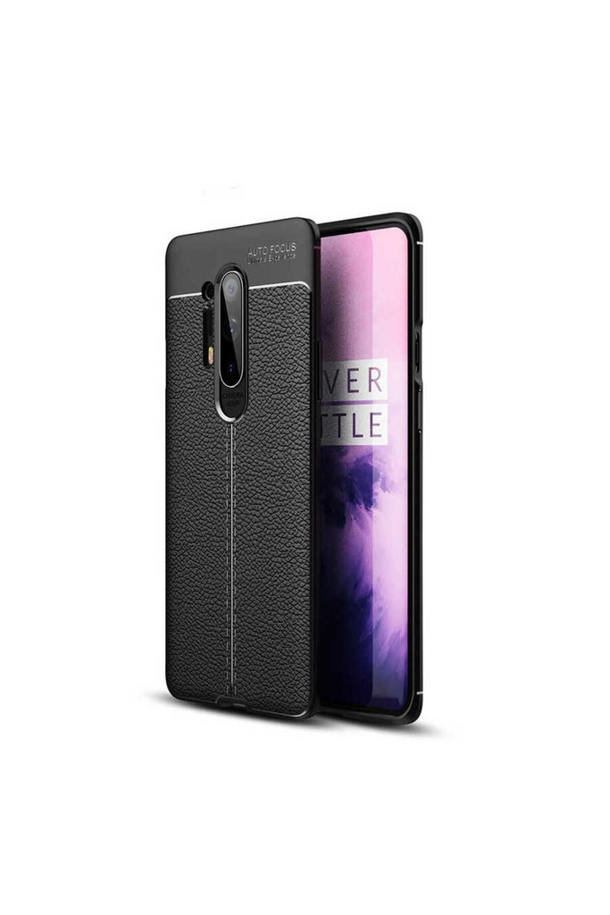 [RNZ-TA49688] OnePlus 8 Pro Uyumlu Kılıf Zore Niss Silikon Kapak (Siyah)
