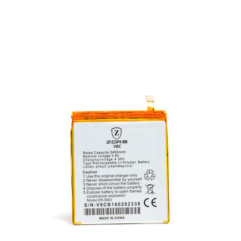 Casper Via V8C Uyumlu Zore Tam Orjinal Batarya