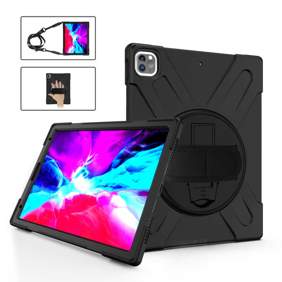 [RNZ-TA38321] Apple iPad Pro 12.9 2020 (4.Nesil) Uyumlu Zore Defender Tablet Silikon