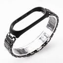 Xiaomi Mi Band 3 Uyumlu KRD-21 Metal Kordon