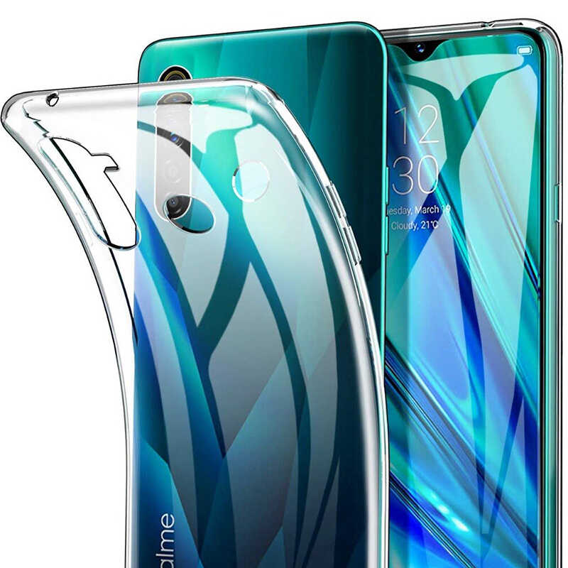 Realme 6 Uyumlu Kılıf Zore Süper Silikon Kapak