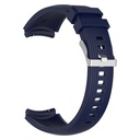 Samsung Gear S3 22mm Uyumlu Kordon Silikon Çizgili Spor Yumuşak KRD-18 Kayış