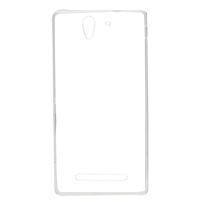 Sony Xperia C3 Uyumlu Kılıf Zore Süper Silikon Kapak