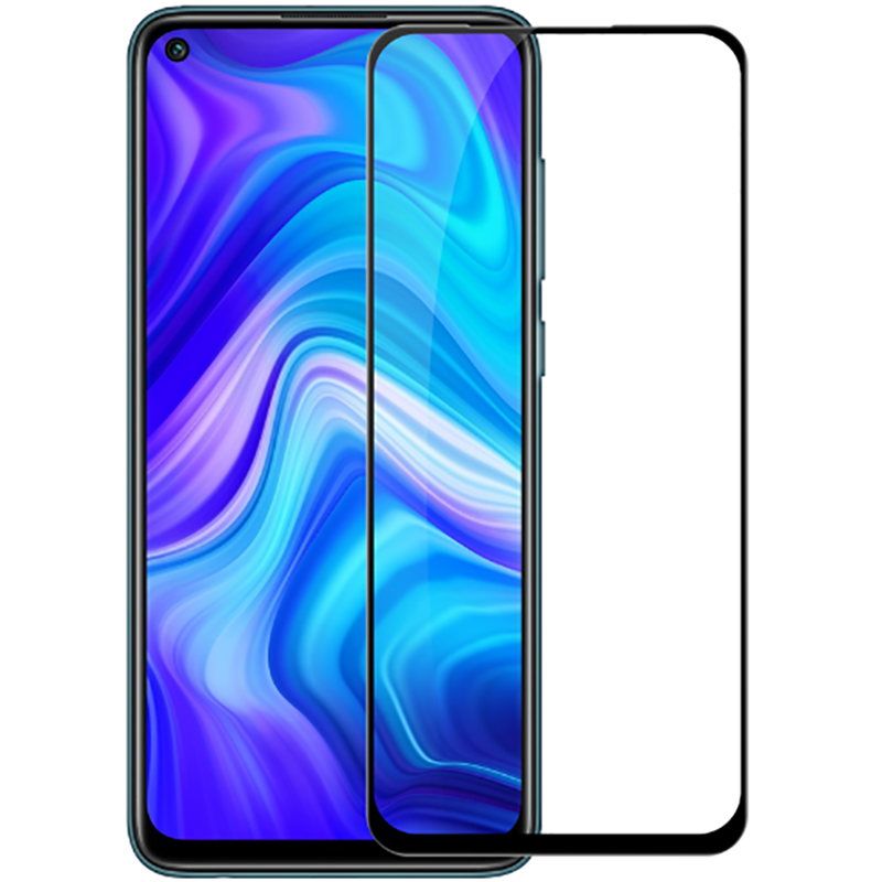 Xiaomi Redmi Note 9 Uyumlu Zore Kenarları Kırılmaya Dayanıklı Cam Ekran Koruyucu
