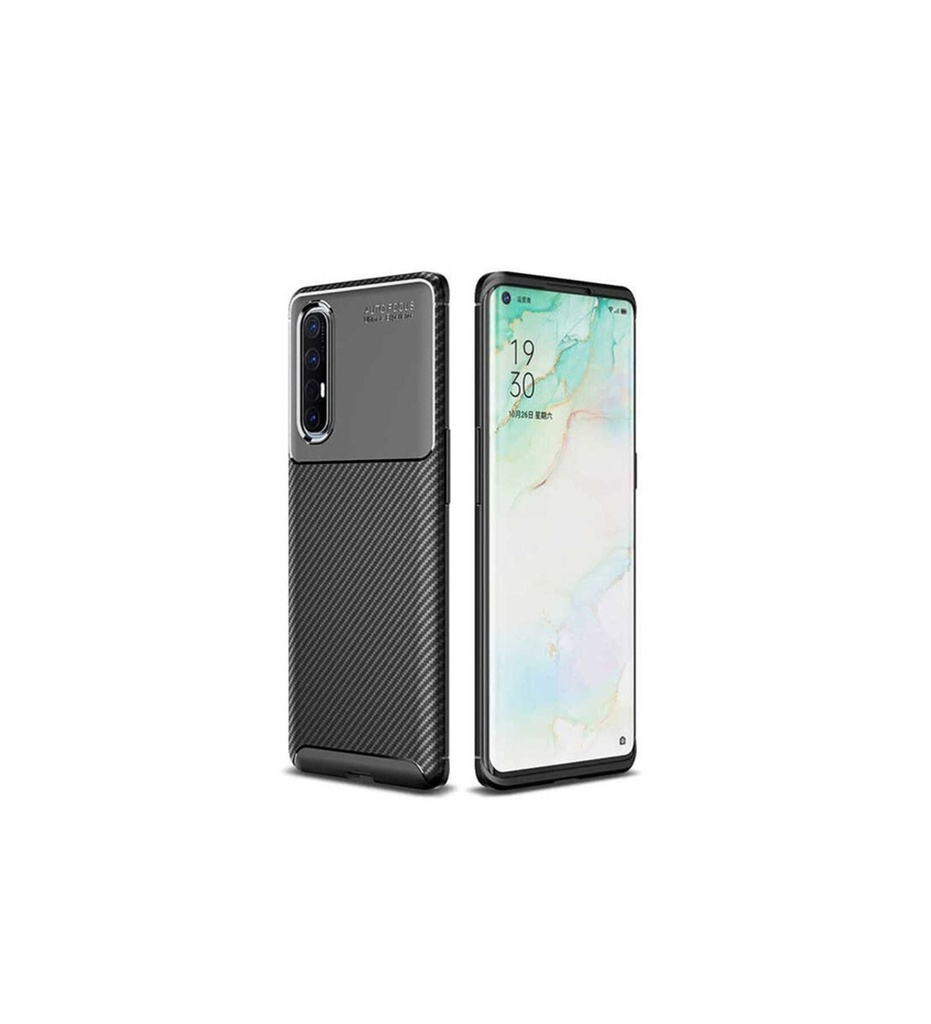 [RNZ-TA38680] Oppo Reno 3 Pro 5G Uyumlu Kılıf Zore Negro Silikon Kapak (Siyah)