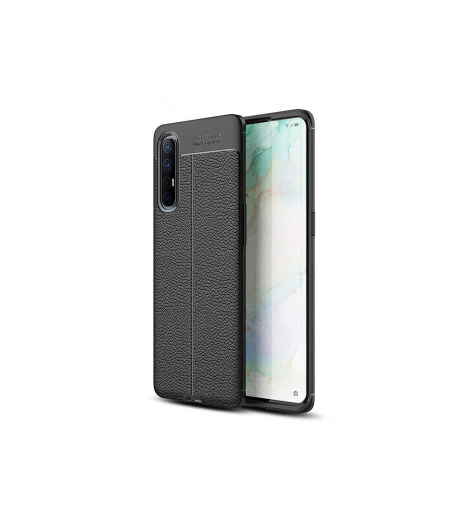 [RNZ-TA38696] Oppo Reno 3 Pro 5G Uyumlu Kılıf Zore Niss Silikon Kapak (Siyah)