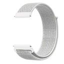 ​​Samsung Gear S2 (20mm) Uyumlu Kordon Hasır Örgü Cırt Cırtlı Terletmeyen Zore KRD-03 Kumaş Kayış
